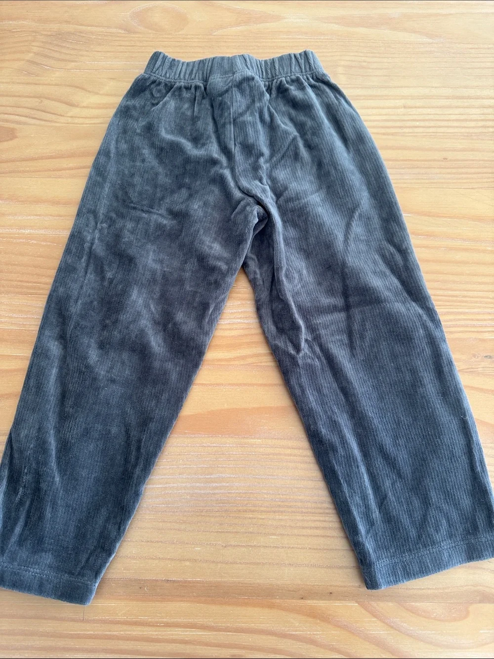 Zara Kids Corduroy Joggers - Charcoal Gray